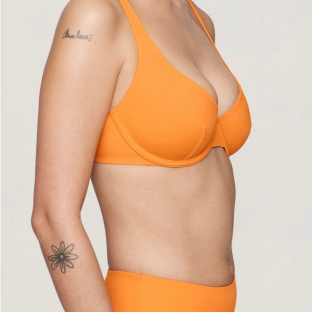 CUUP Orange Bikini Set